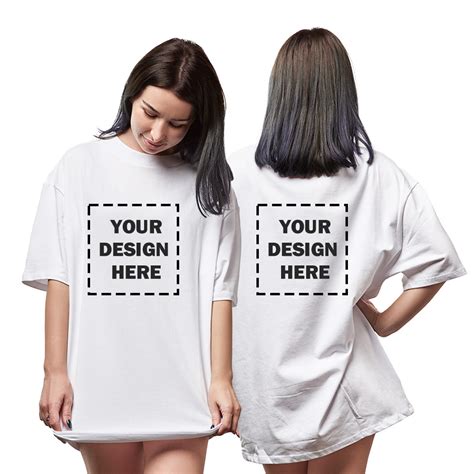 print on demand oversized t shirt